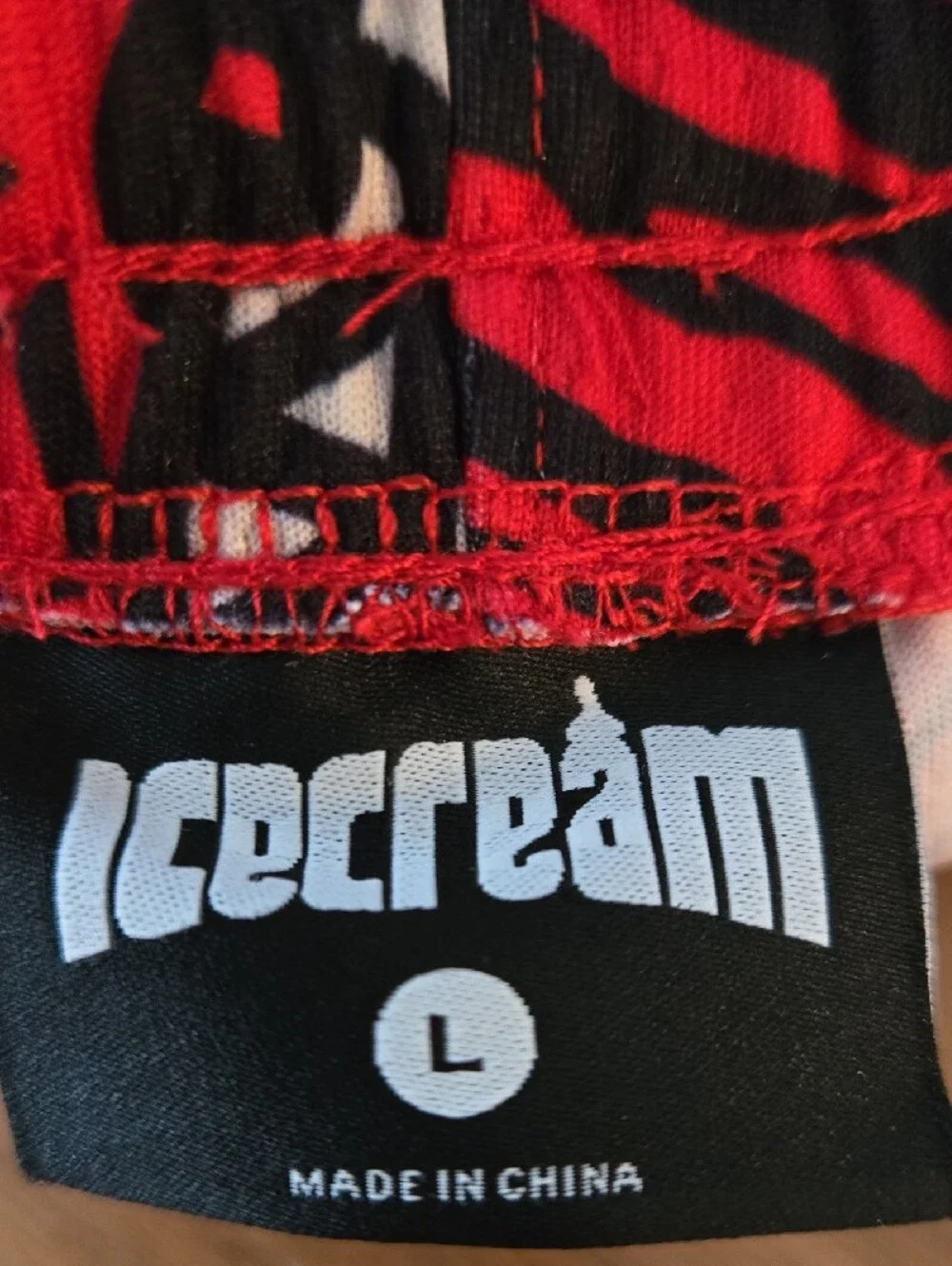 ICECREAM SLAM SHORT TOMATO Size Large